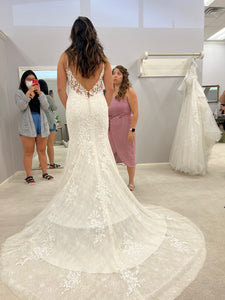 Lillian West '66131' wedding dress size-08 NEW
