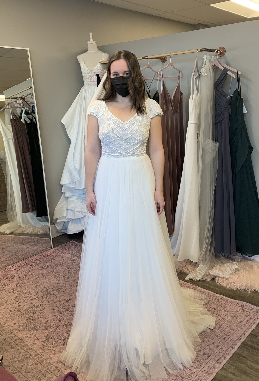 THEIA 'Nima' wedding dress size-06 SAMPLE