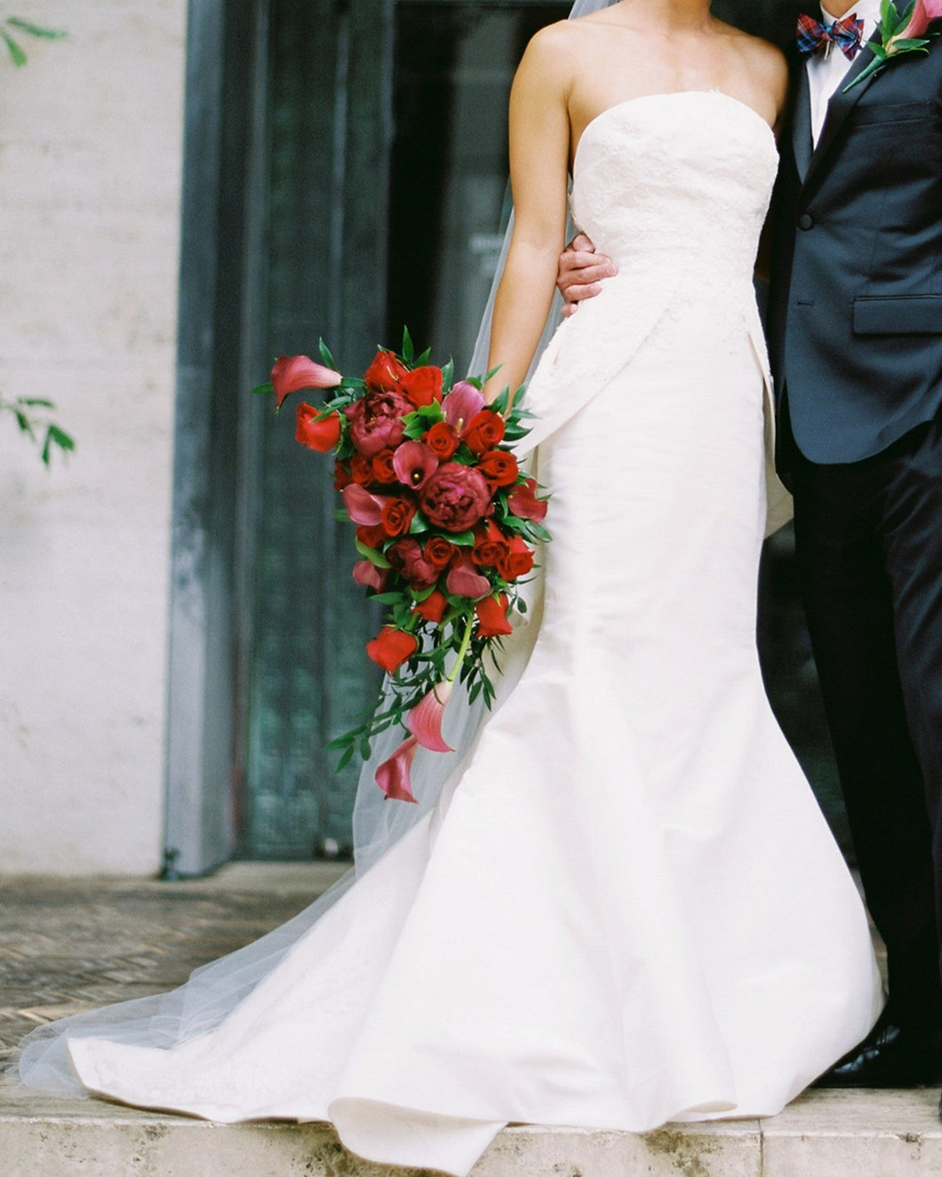 Oscar de la Renta 'Fall 2014 Bridal' wedding dress size-02 PREOWNED