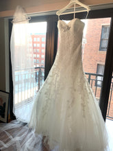 Load image into Gallery viewer, Pronovias &#39;Basauri&#39; size 6 new wedding dress front view on hanger
