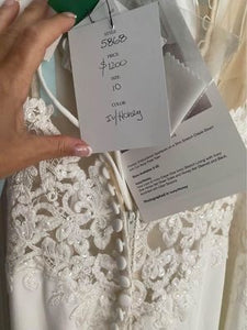 Morilee 'Aisha 5868' wedding dress size-08 NEW
