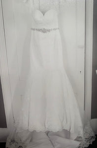 David's Bridal 'Unknown' wedding dress size-02 PREOWNED