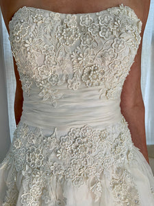 Melissa Sweet 'RN182558' wedding dress size-08 PREOWNED