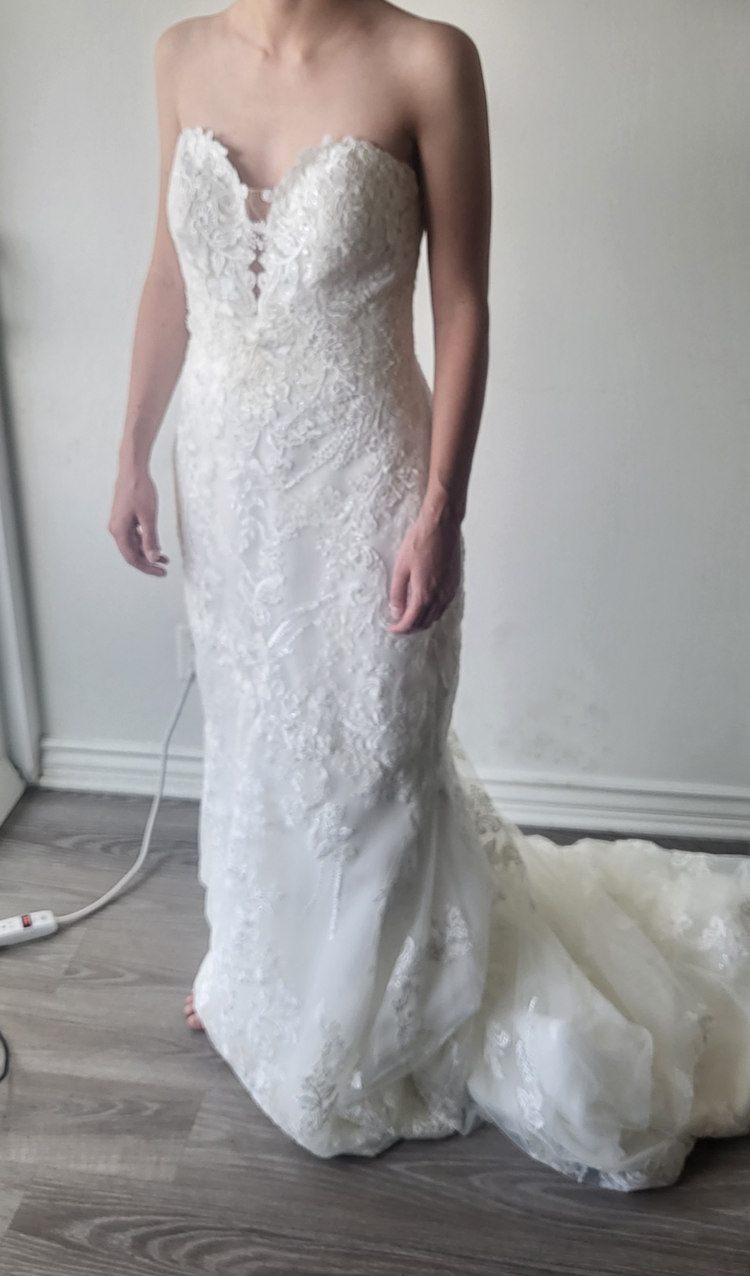 Pronovias 'Aegir' wedding dress size-08 NEW