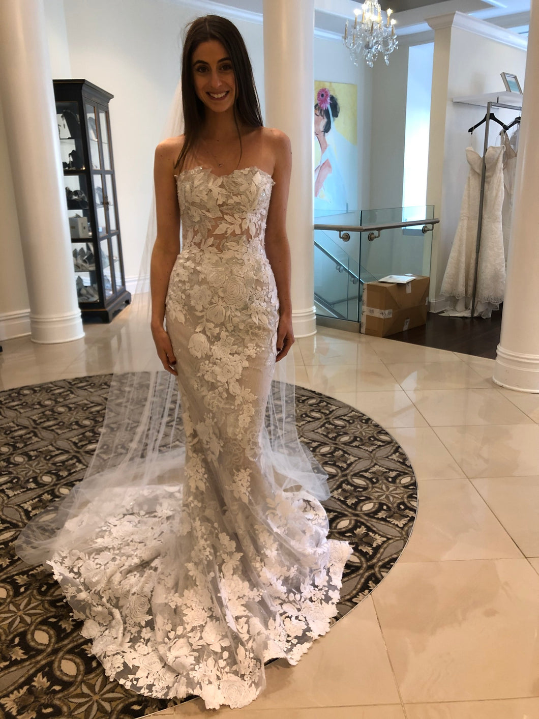 Mira Zwillinger 'Joelle' wedding dress size-00 NEW
