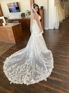 Madison James '21315' wedding dress size-06 NEW