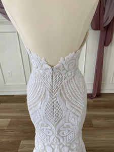 Hayley Paige 'Safyr' wedding dress size-08 SAMPLE