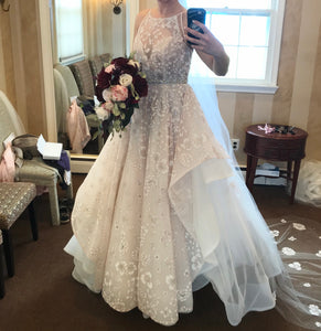 Hayley Paige 'Reagan ' wedding dress size-08 NEW