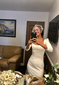 Sarah Seven 'Deandra' wedding dress size-04 PREOWNED