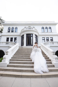 Viero Bridal 'Custom' wedding dress size-04 PREOWNED