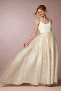 Elizabeth Fillmore 'Ballet' size 6 new wedding dress front view on model