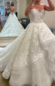 Lazaro 'Estee' wedding dress size-04 NEW