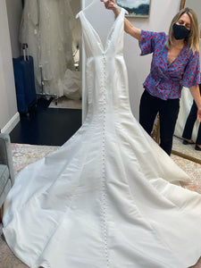 sareh nouri 'Custom' wedding dress size-06 NEW
