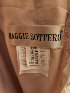 Maggie Sottero 'Alistaire Lynette' wedding dress size-16 NEW
