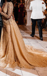 CUSTOM Valdrin Sahiti Inspired 'N/A' wedding dress size-04 PREOWNED