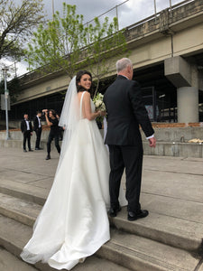 BHLDN 'Octavia ' wedding dress size-02 PREOWNED