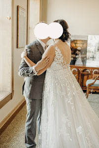 Madison James 'MJ706' wedding dress size-14 PREOWNED
