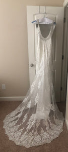 Mori Lee '2807' wedding dress size-04 PREOWNED