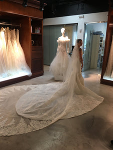 Elie Youssef 'Gaby Iloka' wedding dress size-02 PREOWNED