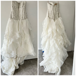 eden bridal 'RN75428' wedding dress size-10 PREOWNED