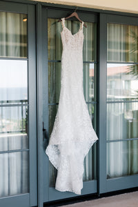 Lazaro 'OLIVIA 3914' wedding dress size-00 PREOWNED
