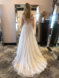 Ines Di Santo 'Francesca' wedding dress size-04 NEW