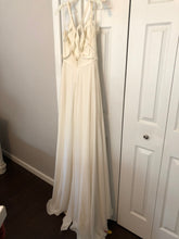 Load image into Gallery viewer, Hayley Paige &#39;Palermo&#39; size 12 used wedding dress back view on hanger
