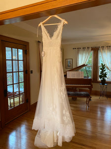 Yolan Cris '1002-Aris-15' wedding dress size-04 NEW