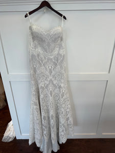 Suzanne Neville 'Athena ' wedding dress size-18W SAMPLE