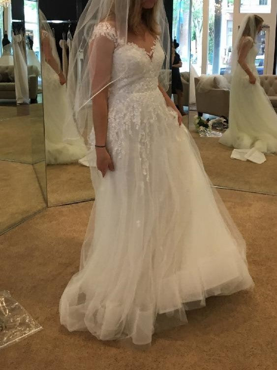 Kelly Faetanini 'Audrey' wedding dress size-04 NEW