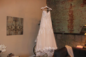  'Mermaid' wedding dress size-16 PREOWNED
