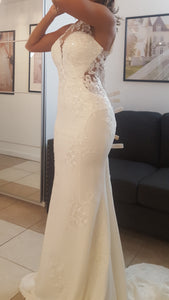 Stella York '6916' wedding dress size-02 NEW