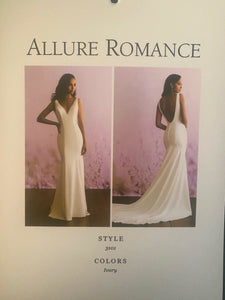 Allure Bridals '3101' wedding dress size-10 NEW