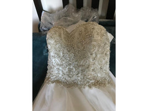 unknown 'Sequenced Ball Gown ' wedding dress size-10 NEW