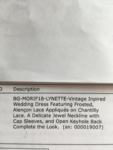 Morilee 'Lynette' wedding dress size-08 NEW