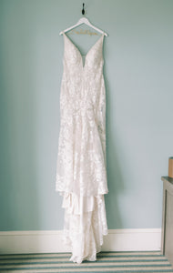 DANIELLE CAPRESE '113778' wedding dress size-08 PREOWNED