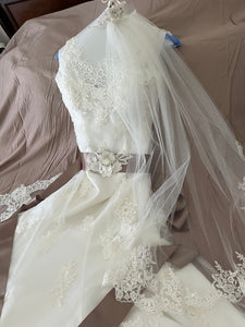 Essense of Australia 'D1367' wedding dress size-10 PREOWNED