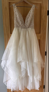 Sarah Seven 'NONKO' wedding dress size-06 PREOWNED