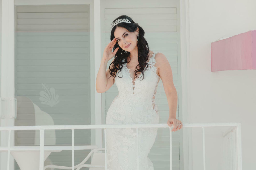 Morilee 'Style 5863  Alessia Wedding Dress' wedding dress size-04 PREOWNED