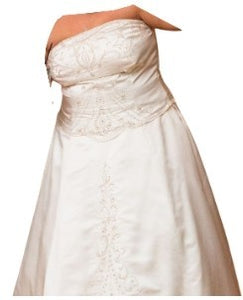 Priscilla of Boston 'Unknown' wedding dress size-14 PREOWNED