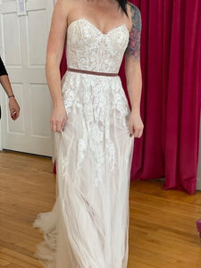 Willowby '51604' wedding dress size-04 NEW
