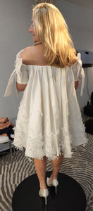 Viktor & Rolf 'VRM303 MOUNTAIN FLOWER BABYDOLL' wedding dress size-06 PREOWNED
