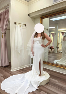 Morilee '12121' wedding dress size-12 NEW