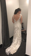 Load image into Gallery viewer, Allure Bridals &#39;8800&#39; size 6 used wedding dress back view on bride
