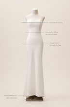 Load image into Gallery viewer, BHLDN &#39;Paige&#39; size 6 new wedding dress front view on mannequin
