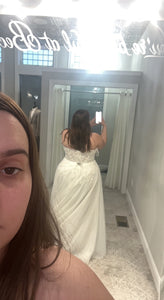 Maggie Sottero 'Ainsleigh' wedding dress size-18 NEW