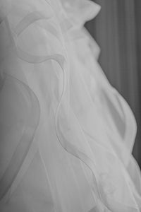 Stella York ' 6432DM' size 14 used wedding dress view of body of dress