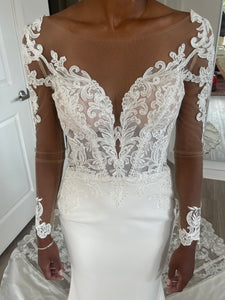 Maggie Sottero 'Cambridge Dawn' wedding dress size-04 NEW