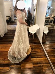 Allure Bridals 'C511' wedding dress size-12 NEW