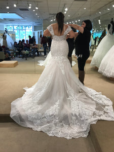 Demetrios '1026 ' wedding dress size-10 NEW